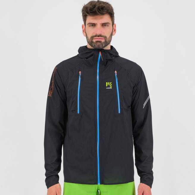 jas| Karpos Heren lavaredo regenjas zwart/indigo b. HD6V64