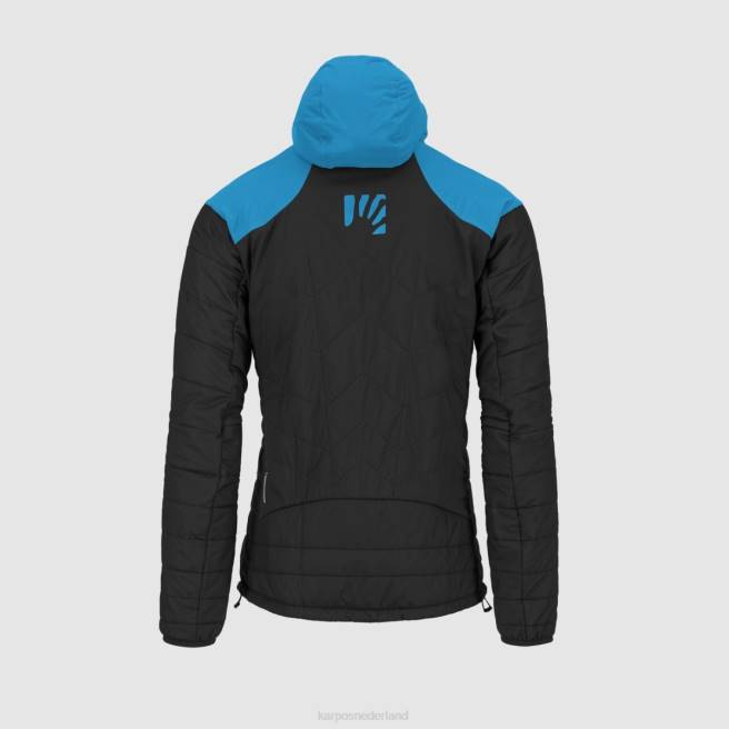 jas| Karpos Heren lyskamm evo-jas zwart/blauw juweel HD6V34
