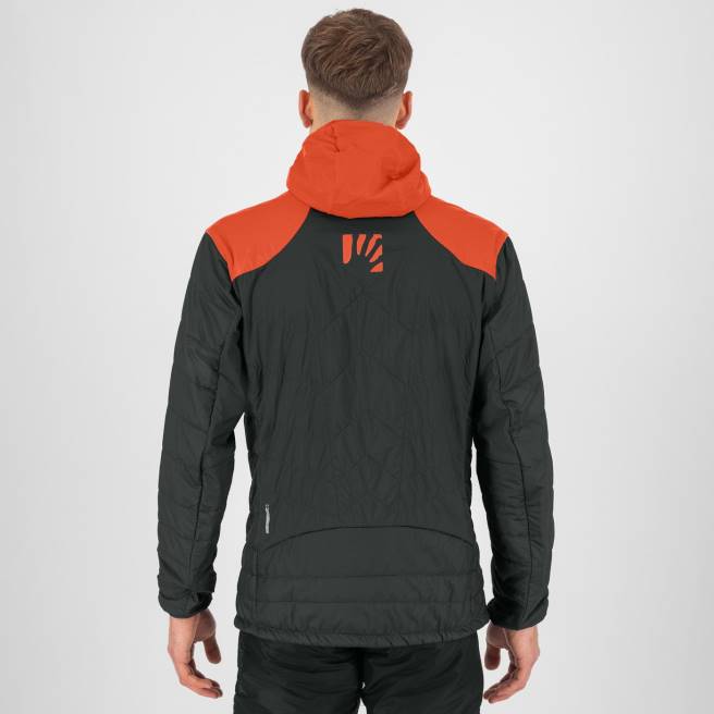 jas| Karpos Heren lyskamm evo-jas zwart zand/pikant oranje HD6V32