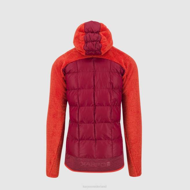 jas| Karpos Heren marmarole jasje fietsen rood/grenadine HD6V115