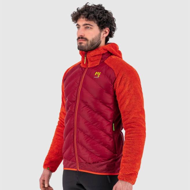 jas| Karpos Heren marmarole jasje fietsen rood/grenadine HD6V115