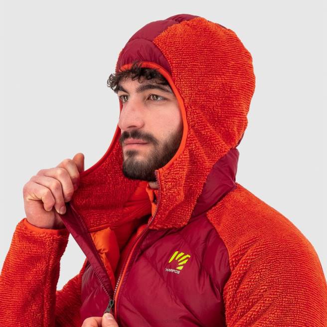 jas| Karpos Heren marmarole jasje fietsen rood/grenadine HD6V115