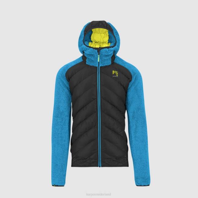 jas| Karpos Heren marmarole jasje zwart/blauw juweel HD6V116