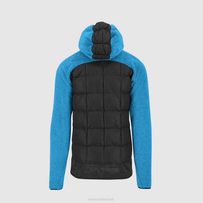jas| Karpos Heren marmarole jasje zwart/blauw juweel HD6V116
