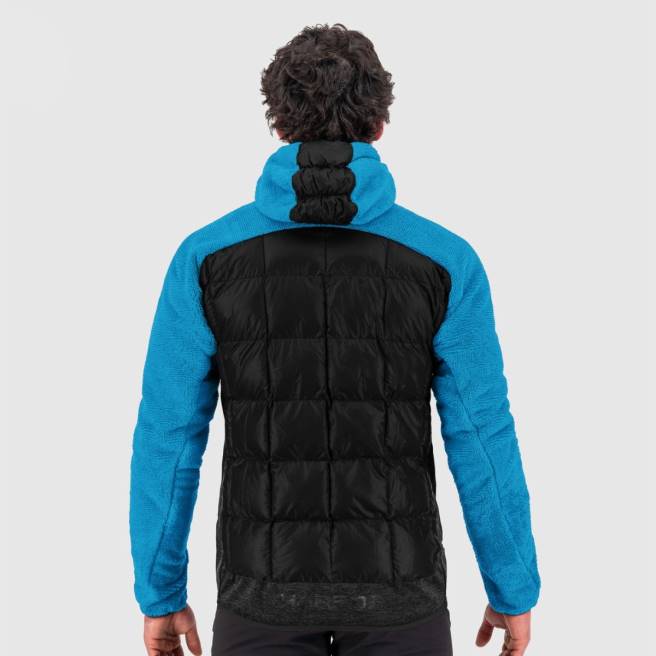 jas| Karpos Heren marmarole jasje zwart/blauw juweel HD6V116