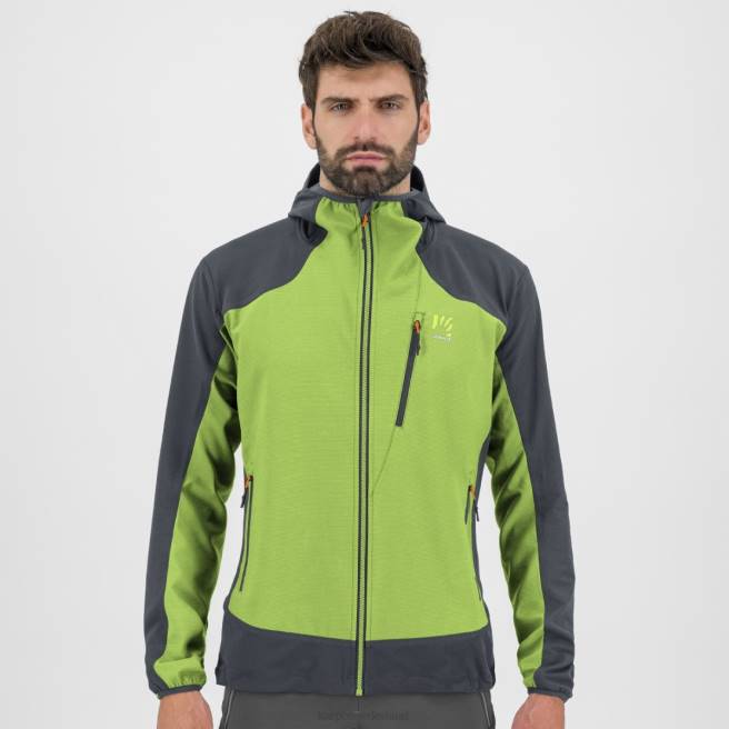 jas| Karpos Heren pare jas jasmijngroen/ombre blauw HD6V154