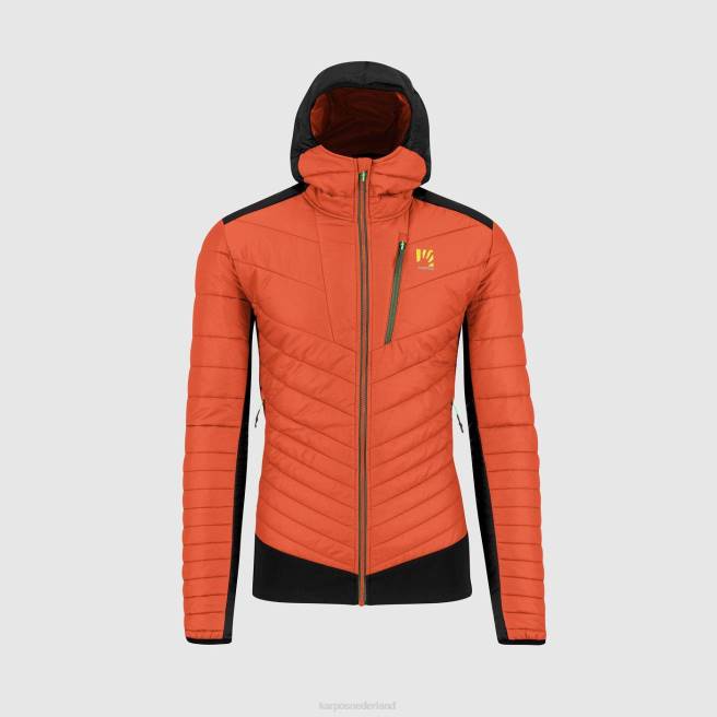 jas| Karpos Heren pian longhi-jas kruidig ​​oranje/zwart HD6V59