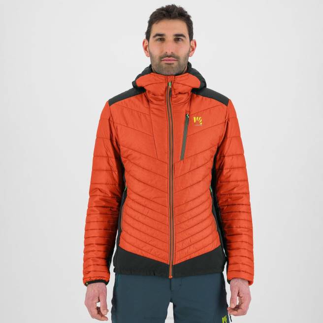 jas| Karpos Heren pian longhi-jas kruidig ​​oranje/zwart HD6V59