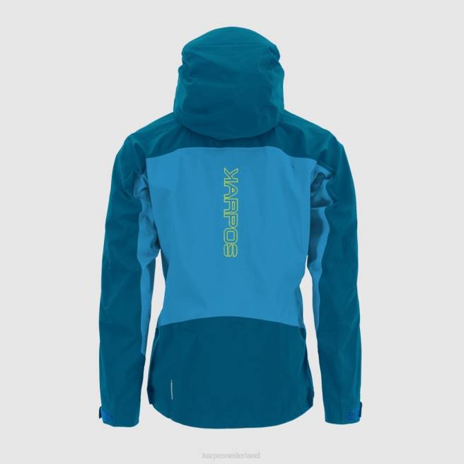 jas| Karpos Heren storm evo-jas blauw juweel/zeehaven HD6V25