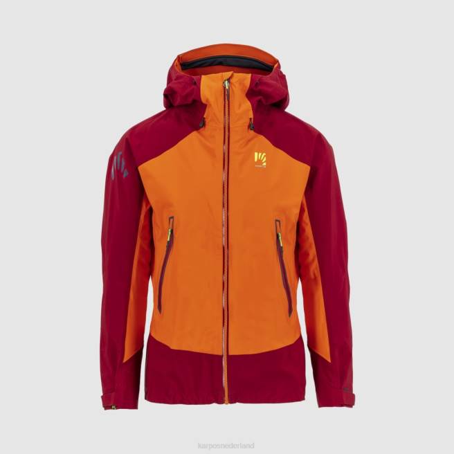 jas| Karpos Heren storm evo-jas grenadine/fietsrood HD6V24