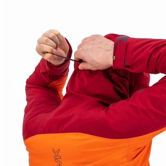 jas| Karpos Heren storm evo-jas grenadine/fietsrood HD6V24