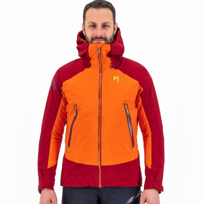 jas| Karpos Heren storm evo-jas grenadine/fietsrood HD6V24