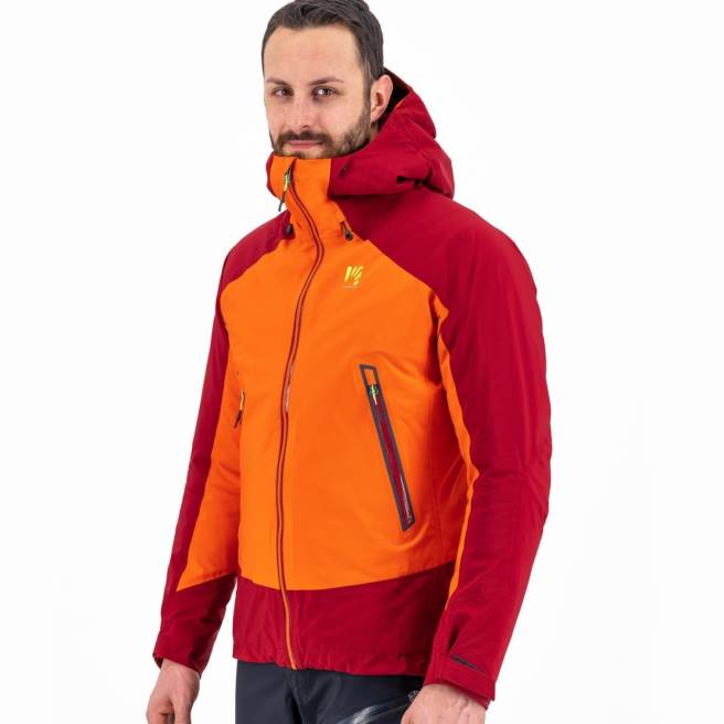 jas| Karpos Heren storm evo-jas grenadine/fietsrood HD6V24