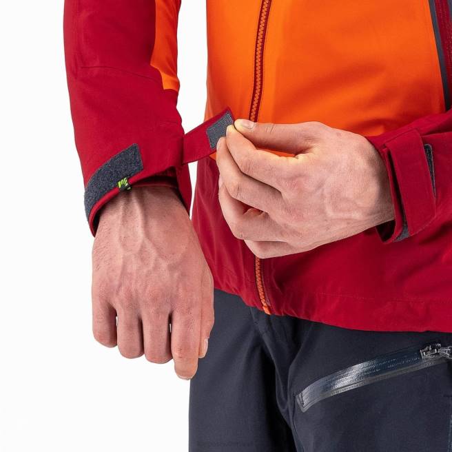 jas| Karpos Heren storm evo-jas grenadine/fietsrood HD6V24