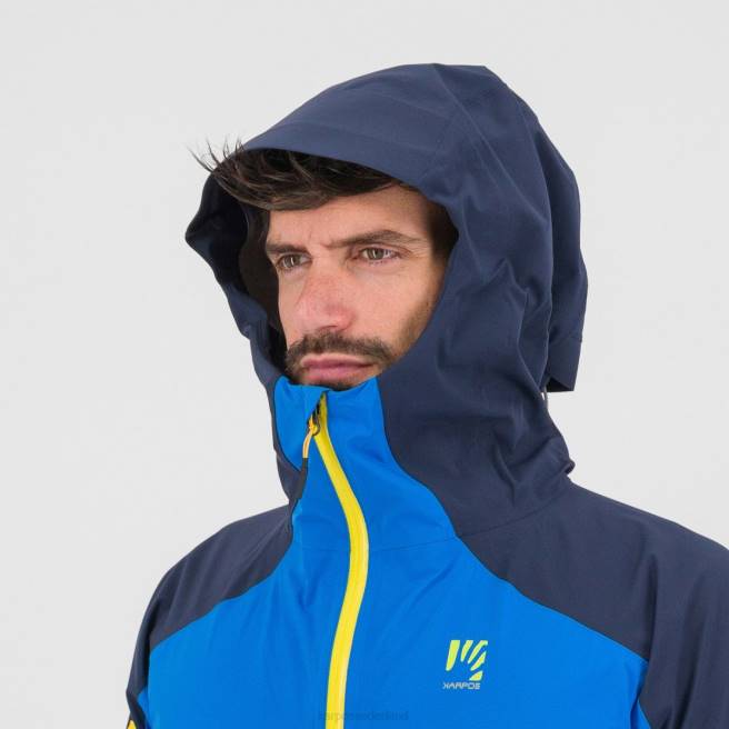jas| Karpos Heren tijdelijke jas indigo vlaggenlijn/de ruimte HD6V98