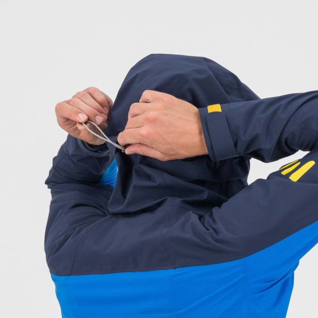 jas| Karpos Heren tijdelijke jas indigo vlaggenlijn/de ruimte HD6V98