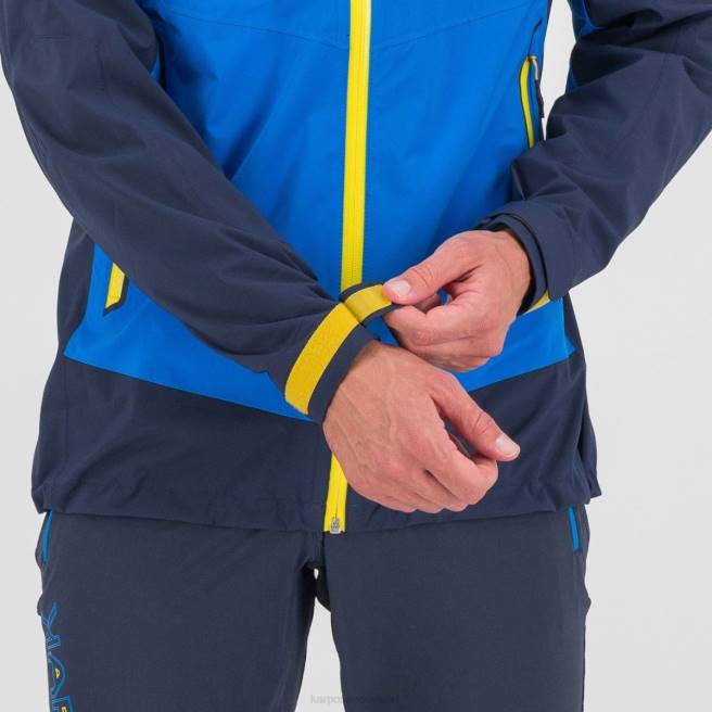 jas| Karpos Heren tijdelijke jas indigo vlaggenlijn/de ruimte HD6V98