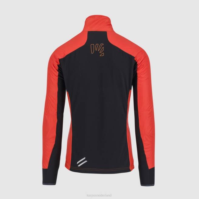 jas| Karpos Heren val altviool jas grenadine/fietsrood HD6V83