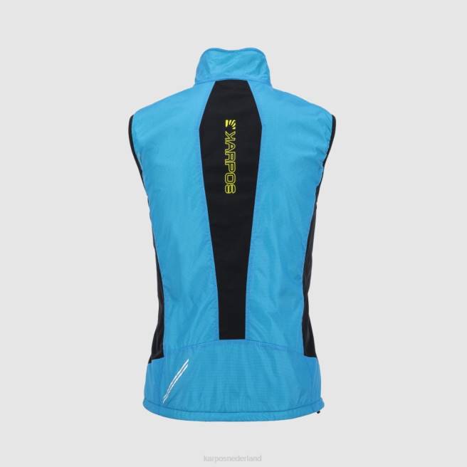 vest| Karpos Heren Federa-vest blauw juweel/zwart HD6V125