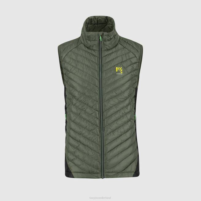 vest| Karpos Heren sas plat vest tijm/zwart zand HD6V149