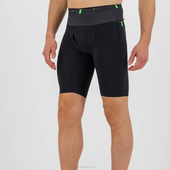 kort| Karpos Heren lavaredo lange boxer zwart HD6V691
