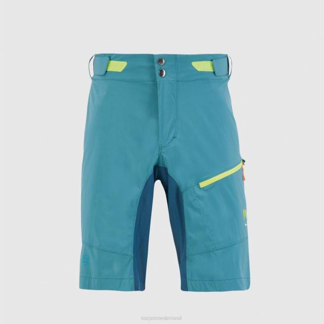 kort| Karpos Heren val altviool korte broek hydro/refl.vijver/geel fluo HD6V660