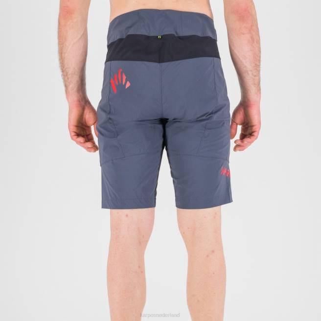 kort| Karpos Heren val altviool korte broek ombre blauw/zwart/vlam s. HD6V659