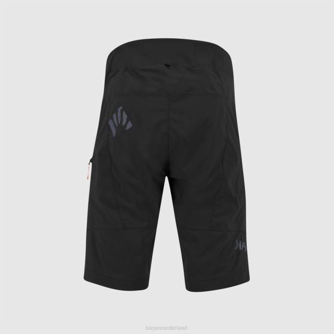 kort| Karpos Heren val altviool korte broek zwart/ombreblauw HD6V664