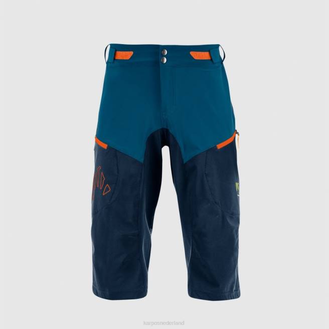kort| Karpos Heren val federia evo korte broek Marokkaans blauw/buitenruimte HD6V615