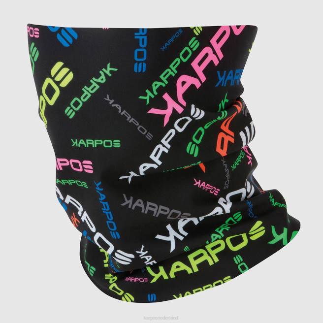 nekwarmer| Karpos Heren Pelmo nekwarmer zwart veelkleurig HD6V799