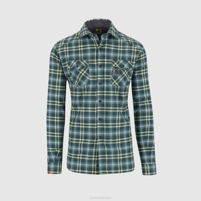 overhemd| Karpos Heren Martora wintershirt bos/kiwi colada HD6V297