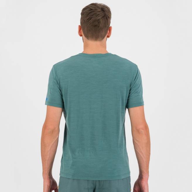 T-shirt| Karpos Heren Coppolo merino t-shirt Noord-Atlantische HD6V329