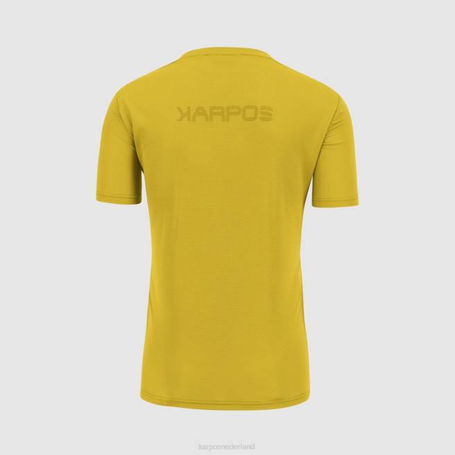 T-shirt| Karpos Heren Jersey met Loma-print citroen kerrie HD6V395