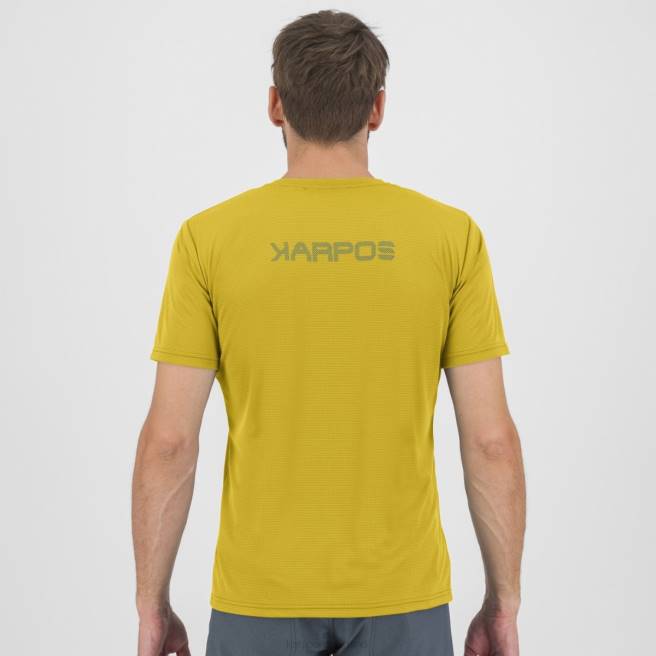 T-shirt| Karpos Heren Jersey met Loma-print citroen kerrie HD6V395