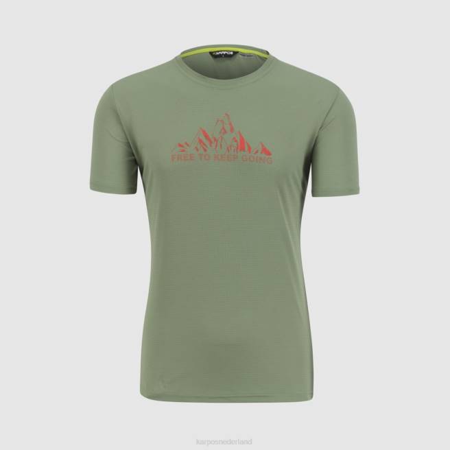 T-shirt| Karpos Heren Jersey met Loma-print zee spray HD6V397