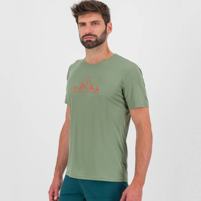 T-shirt| Karpos Heren Jersey met Loma-print zee spray HD6V397