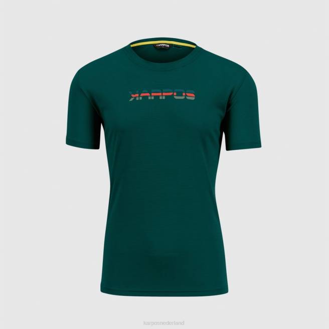 T-shirt| Karpos Heren Loma trui donkere zee/paprika HD6V433