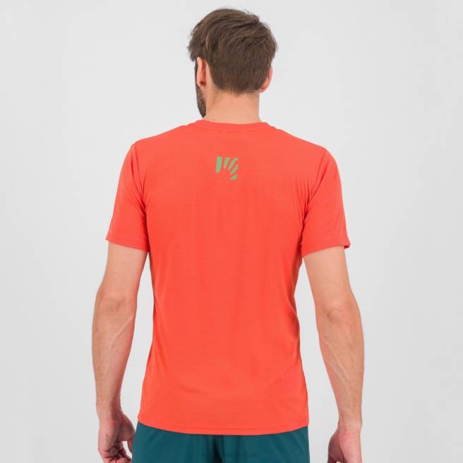 T-shirt| Karpos Heren Loma trui paprika/zeespray HD6V428