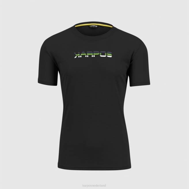 T-shirt| Karpos Heren Loma trui zwart/jasmijngroen/ombre blauw HD6V431