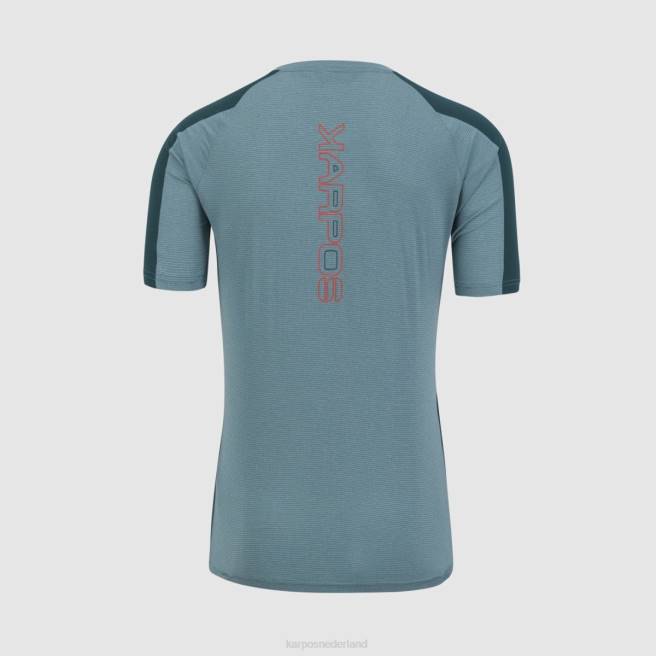 T-shirt| Karpos Heren Nuvolau trui balsem/donkere zee HD6V369