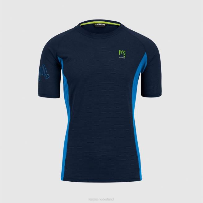 T-shirt| Karpos Heren Nuvolau trui ruimte/indigo vlaggenlijn HD6V372