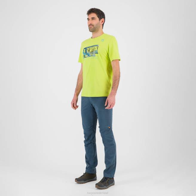 T-shirt| Karpos Heren anemoon t-shirt Kiwi colada HD6V408