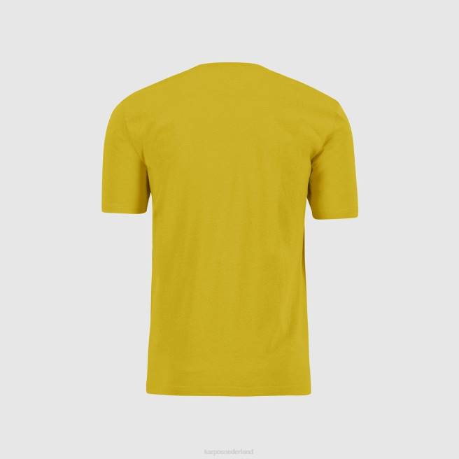 T-shirt| Karpos Heren anemoon t-shirt citroen kerrie HD6V413