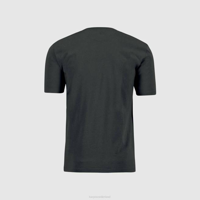 T-shirt| Karpos Heren anemoon t-shirt zwart zand HD6V415