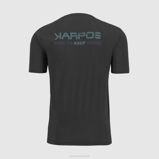 T-shirt| Karpos Heren astro-alpino-shirt zwart HD6V417