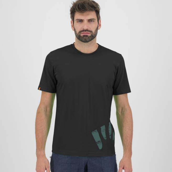 T-shirt| Karpos Heren astro-alpino-shirt zwart HD6V417