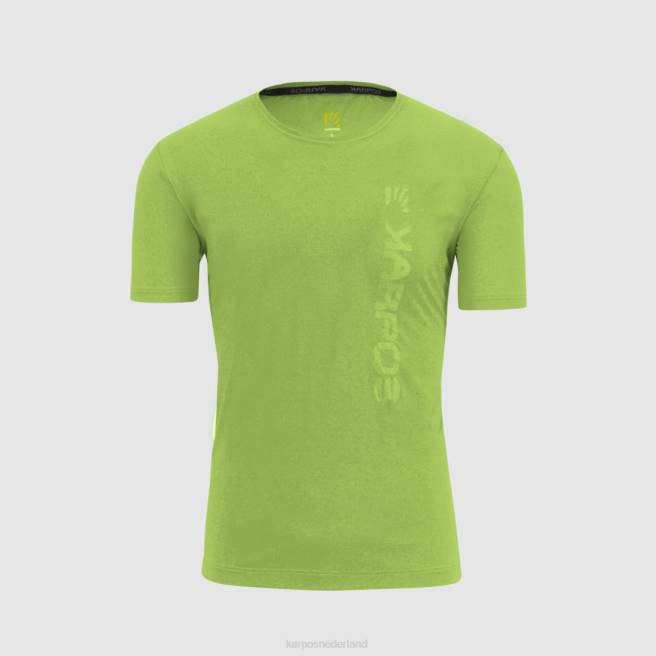 T-shirt| Karpos Heren easyfrizz-t-shirt jasmijn groen HD6V352