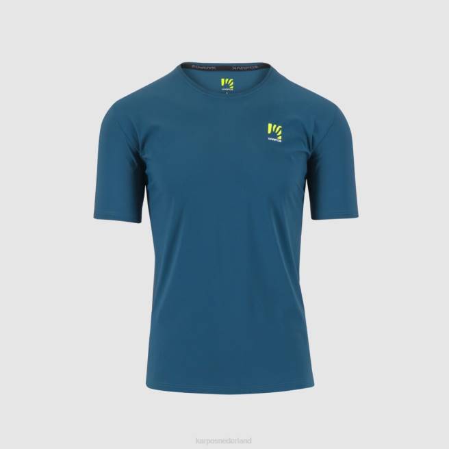 T-shirt| Karpos Heren gevoelig t-shirt Marokkaans blauw HD6V373