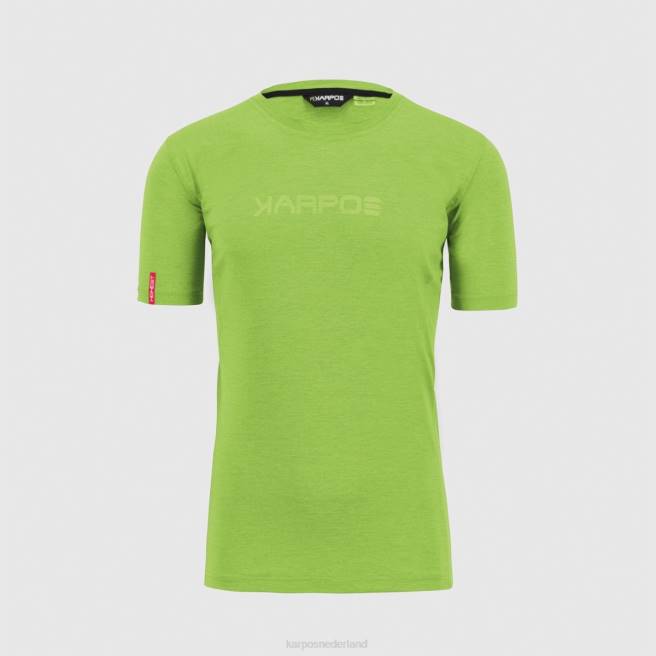 T-shirt| Karpos Heren k-performance t-shirt jasmijn groen HD6V348