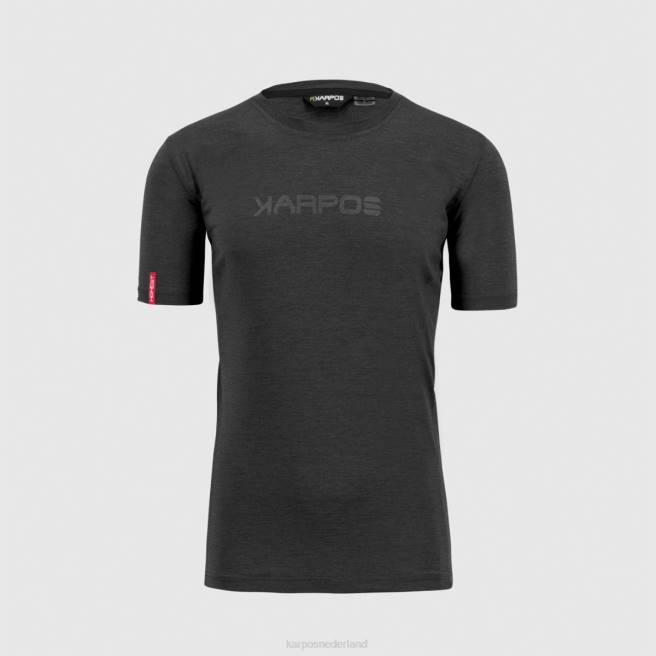 T-shirt| Karpos Heren k-performance t-shirt zwart HD6V347